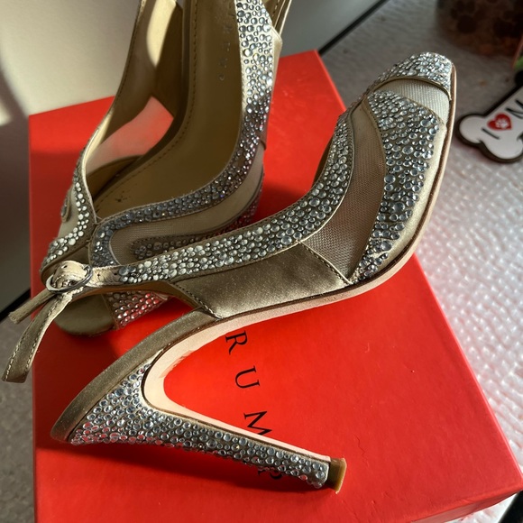 Rhinestone 4” heels - Picture 2 of 7